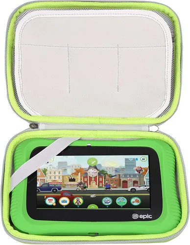 Miniatura 2 de FBLFOBELI Funda rígida para tableta infantil Leapfrog Epic Academy Edition con pantalla táctil de 7 pulgadas (solo funda)