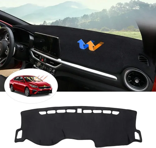Miniatura 30 de Autorder Cubierta de salpicadero para Hyundai Sonata 2006 2007 2008 Accesorios Cubierta de tablero Actualización de franela Dash Mat Parasol