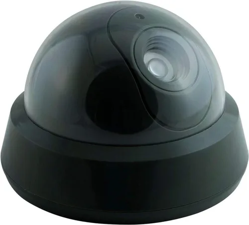 Miniatura 7 de Pearl Enterprise - Cámara de seguridad falsa, sistema de vigilancia inalámbrico para exteriores con luz de movimiento, aspecto realista con luz LED
