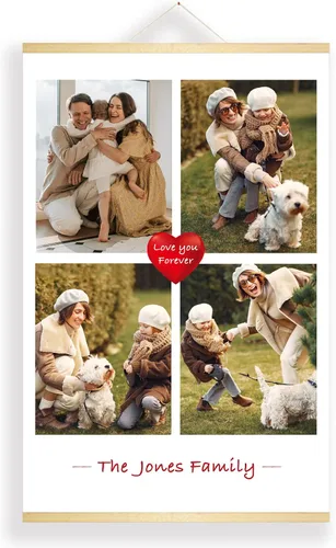 Lienzo impreso personalizado, póster personalizado con tus fotos, carteles personalizados con marcos magnéticos