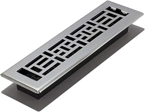 Miniatura 40 de Decor Grates Registro de suelo oriental AJH412-RB, 4 x 12 pulgadas, acabado de bronce frotado bronce (Rubbed Bronze Finish)