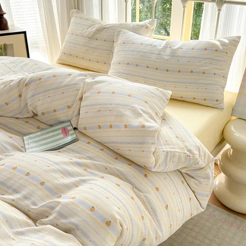 Miniatura 25 de Polka Dot Twin XL Duvet Cover Pink Zipper Twin XL Comforter Cover Cotton Double Gauze Cute Soft Duvet Cover Set with 2 Pillowcases Boho Girls