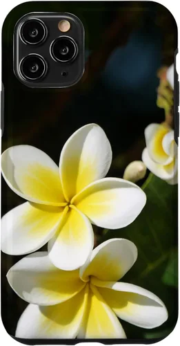 Miniatura 28 de iPhone 12/12 Pro Plumeria Flower - Carcasa amarilla