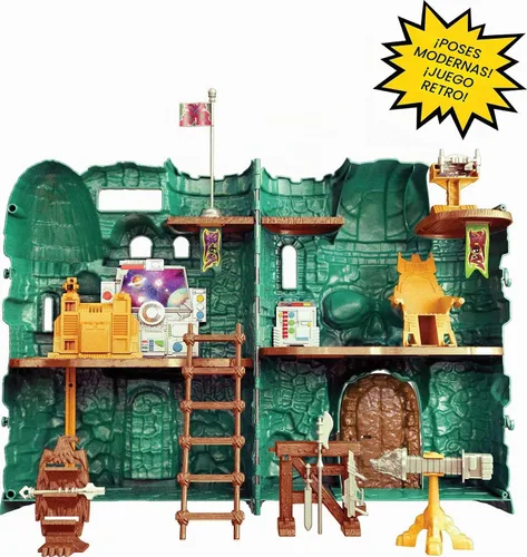 Miniatura 3 de Masters of the Universe Mattel Masters of the Universe Origins Set de Juego y Figura de Acción, Castillo de Grayskull con Hechicera, Juguetes MOTU