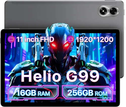 UMIDIGI Tableta G99 Octa-Core Android para Juegos con 16 GB RAM + 256 GB ROM, Pantalla FHD IPS de 1920x1200, Batería de 8000 mAh, Dual 4G Global