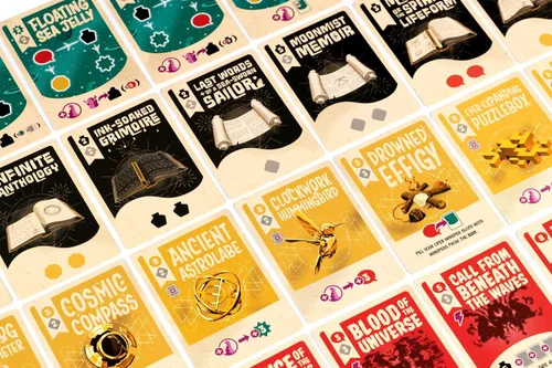 Miniatura 8 de Cosmoctopus - Juego de mesa de construcción de motores, juego de estrategia para reunión de tentáculos, divertido juego familiar para niños
