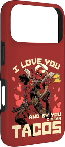 Miniatura 68 de Marvel Deadpool I Love You and by You I Mean Tacos - Carcasa para iPhone 17