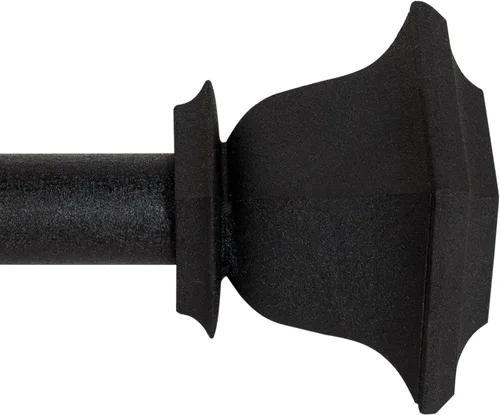 Miniatura 28 de Deco Window - Varilla ajustable para cortinas para ventanas de 18 a 44 pulgadas, poste de hierro de 1 pulgada extendible de alta resistencia
