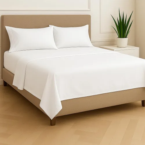 Mattress-Homes Juego de sábanas de tamaño matrimonial XL, ropa de cama de 4 piezas, microfibra cepillada, sábanas extra suaves, refrescantes,