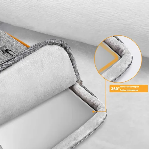 Miniatura 5 de MOSISO Bolsa de hombro protectora 360 para laptop, bolsas de computadora de 15-15.6 pulgadas compatibles con MacBook Pro de 16 pulgadas, HP, Dell