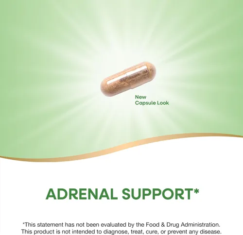Miniatura 3 de Nature's Way ADRENergize, Soporte Adrenal*, Sin Gluten, 50 Cápsulas (el embalaje puede variar)