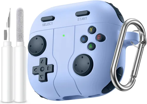 Miniatura 18 de Getino Funda de Juego para Estuche de AirPods Pro 3 2025, Cubierta de Silicona a Prueba de Golpes para Apple AirPods Pro 3 – con Kit de Limpieza