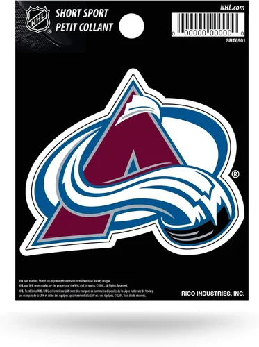 Miniatura 17 de Calcomanía deportiva corta de la NHL