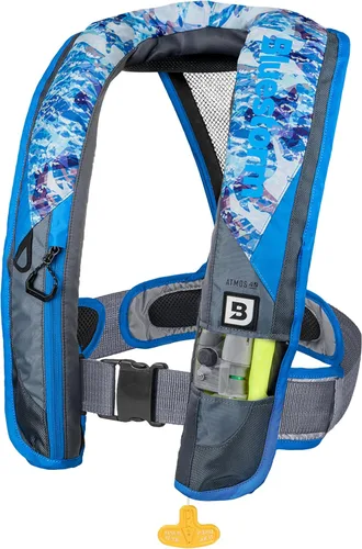 Miniatura 13 de BLUESTORM Atmos 40 Chaleco salvavidas inflable automático y manual para adultos Chaleco salvavidas aprobado por la Guardia Costera de los Estados