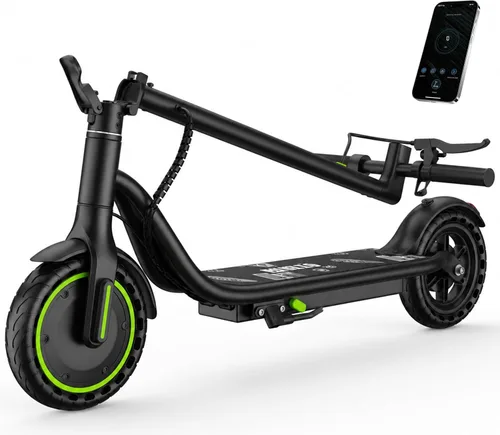Miniatura 15 de Electric Scooter for Adults, Teens & Big Kids, 350W-500W Motor, 10Mph-21 MPH & 10-28 Miles Max Range, 6.5 to 10 inch Tires, Portable Lightweight Rosa