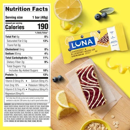Miniatura 2 de Luna BAR - Barras energéticas sin gluten