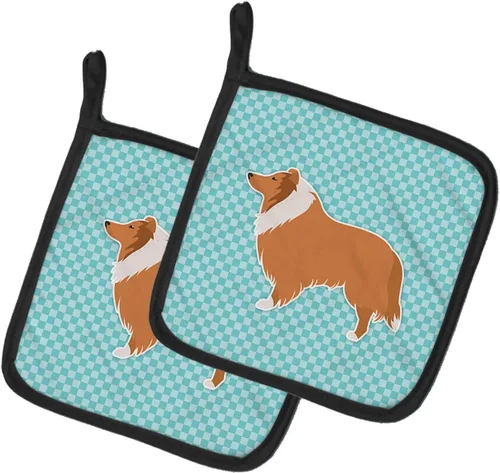 Miniatura 65 de Caroline's Treasures BB3567PTHD - Juego de soportes para ollas de cocina resistentes al calor, almohadillas calientes para cocinar, hornear, Copo