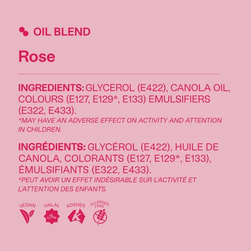 Miniatura 2 de Colour Mill Colorante para alimentos a base de aceite, 0.68 onzas líquidas (20 ml), rojo rosado