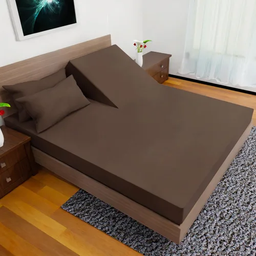 Miniatura 12 de Top Split King - Juego de sábanas para cama ajustable, 4 piezas con bolsillos profundos, sábanas de microfibra de doble cepillado, sábana bajera
