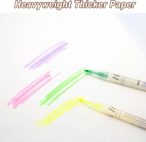 Miniatura 4 de TKOOFN Paquete de 5 cuadernos de bocetos de 9 x 12 pulgadas a granel (500 hojas en total), blocs de dibujo premium encuadernados en espiral superior