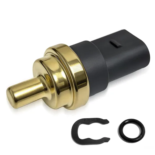 06A919501A Sensor de temperatura del refrigerante Sensores de interruptor del motor con 1 abrazaderas compatibles con Audi A3 A4 A6 Q7 S5 S6 TT