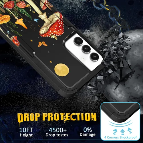 Miniatura 46 de Funda para Samsung Galaxy S22 - Funda de Teléfono para Mujeres Chicas Lindas Cubierta Diseño Único Estético Genial para Adolescentes Kawaii Fresa