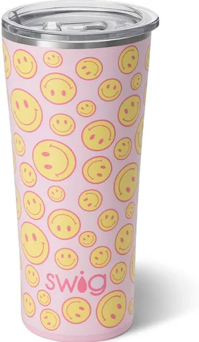 Miniatura 39 de Swig Life - Vaso de 22 oz con aislamiento térmico, vaso de café con tapa, apto para portavasos, apto para lavavajillas, acero inoxidable, taza