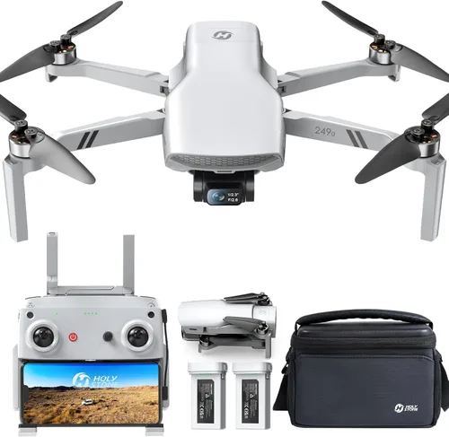Holy Stone Drones con cámara para adultos 4K, fotos de 48MP 8K, video 4K/30FPS, cardán de 3 ejes, retorno automático GPS, transmisión de 6.2 mi 5.8