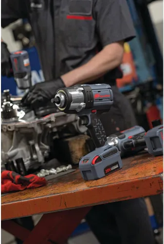 Miniatura 10 de Ingersoll Rand W5133-K22 - Llave de impacto inalámbrica IQV20 de 3/8 pulgadas y kit de batería con motor sin escobillas, luz LED de 360 grados, par