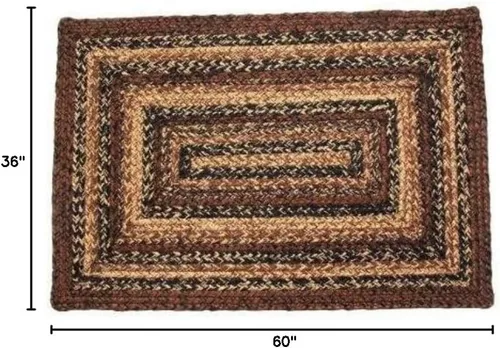 Miniatura 15 de Colección Cappuccino Premium Trenzada Estilo primitivo, rústico, campestre Yute/algodón 30 días sin riesgo Alfombra de acento/tapete
