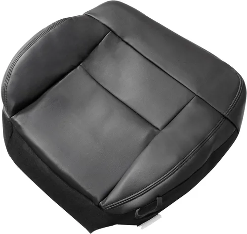 Miniatura 6 de Priprilod Funda de Reemplazo de Asiento de Cuero Negro para Lado del Conductor Compatible con Ford F150 Lariat 2004 2005 2006 2007 2008