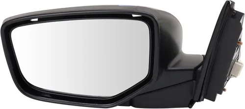 Miniatura 204 de TRQ Espejo plegable con calefacción eléctrica del lado del conductor con indicador de punto ciego pintura a juego negro liso compatible con Kia