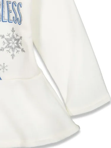 Miniatura 7 de Disney Frozen Olaf Princess Anna Queen Elsa - Conjunto de sudadera con capucha y leggings de forro polar para niñas pequeñas y grandes