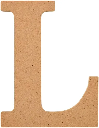 Miniatura 23 de Plaid Letra de madera sin terminar, superficie de madera de 5" perfecta para proyectos de bricolaje, artes y manualidades, 63572