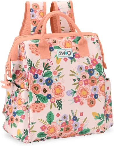 Miniatura 11 de Mochila enfriadora Swig Life Packi, enfriador aislado, bolsa de playa impermeable, 24 latas, enfriadores aislados livianos Nube Nueve