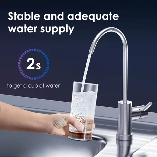 Miniatura 8 de Waterdrop Sistema de filtro de agua para debajo del fregadero 10UA y cartucho de filtro de repuesto Waterdrop RF10-MZ para filtro de agua debajo