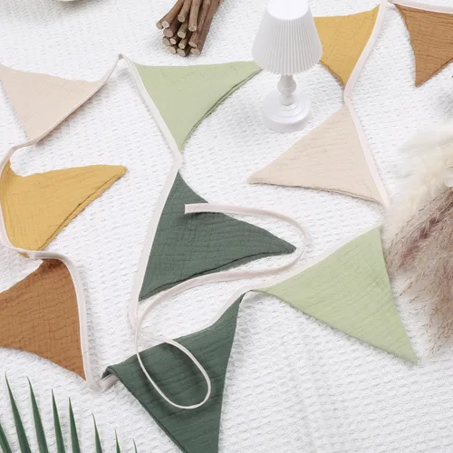 Miniatura 8 de Banderines, Banderines para habitación de bebés y niños pequeños, para decoración de guardería, cumpleaños, boda boho, fiesta de baby shower, evento