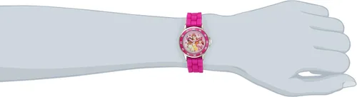 Miniatura 2 de Disney Kids pn1048Time Teacher Reloj con rosa banda de goma