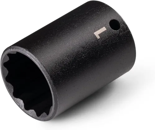 Miniatura 5 de TEKTON Accionamiento de 3/8 pulgadas x 1 pulgada Zócalo de impacto de 12 puntos poco profundo SID12225