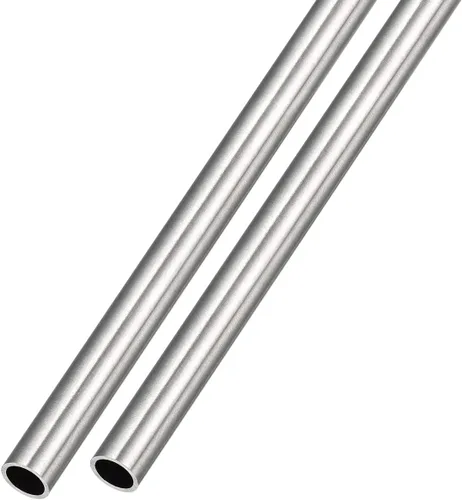Miniatura 28 de METALLIXITY Tubo de acero inoxidable 304 (0.236 in de diámetro x 0.039 in de pared T x 9.843 in de largo), 2 piezas, tubo recto - para muebles