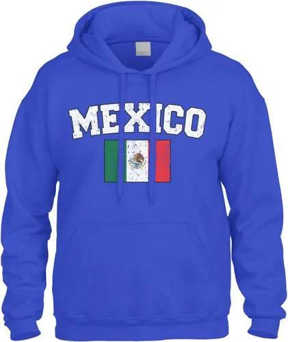 Miniatura 2 de Cybertela Sudadera con capucha con capucha y diseño de la bandera de México