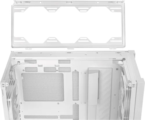 Miniatura 25 de Chasis para PC ASUS TUF Gaming GT302 ARGB Edición Blanca ATX de Torre Media Cuatro ventiladores ARGB de 140x28mm para flujo de aire y presión