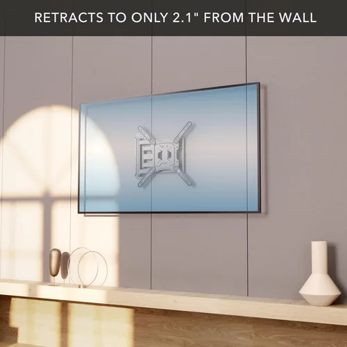 Miniatura 7 de Mount-It! Soporte de pared para TV de brazo largo, extensión extra larga de movimiento completo de 37.2 pulgadas, soporte de montaje de TV