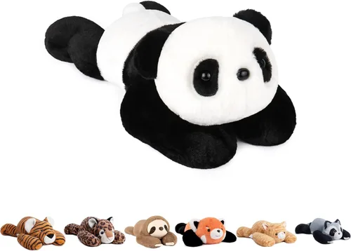 Miniatura 19 de Niuniu Daddy Animales de peluche con peso de ajolote azul de 24 pulgadas 5 libras para niños, adultos, niñas, niños, juguete de peluche gigante