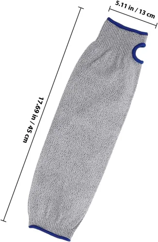 Miniatura 2 de CALLARON Cut Proof Arm Sleeves 1 Pair, Thick Cut Resistant Forearm Protective Sleeve, Breathable Anti-cut Arm Cover for Industrial Safety and Work