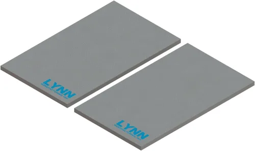 Miniatura 15 de Lynn Manufacturing Tablero deflector Quadrafire de repuesto, 2100 Millennium Acc, juego de 2, SRV7039-111, 2355A