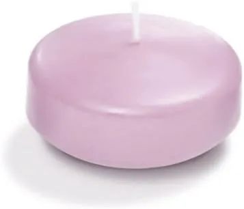 Miniatura 102 de yummi Caja de 18 velas flotantes color rojo rubí de 3 pulgadas