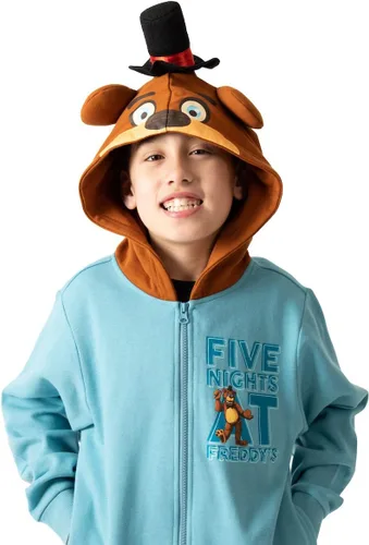 Miniatura 2 de Five Nights At Freddy's Big Face Freddy Hood - Sudadera con capucha de manga larga para niño