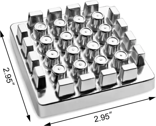 Miniatura 2 de New Star Foodservice 37425 Placa de empuje de repuesto para cortador de papas fritas, 1.3 cm