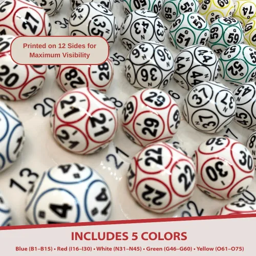 Miniatura 8 de MR CHIPS Reemplazo profesional de 1.5 pulgadas (1.496 in) – Pelotas estilo ping pong para máquina de bingo electrónica o jaula de bingo – Bolas